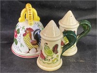 VTG Rooster Shakers & Bell