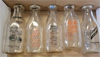 5 Pyro Milk Bottles
