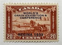 CANADA: 1933 World's Grain Expo Overprint #203 MPH
