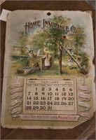 Victorian 1894 calendar
Cardboard, full