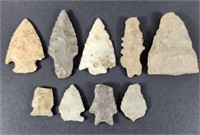 Primitive Arrowhead Stones (9)