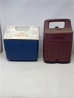 Igloo little playmate cooler and Coleman propane