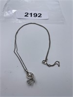 Necklace w/ Pendant - unmarked