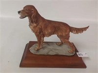 Kaiser Porcelain Dog, No. 360-9" L x 8" T w/Stand