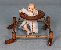 Oldham Studios Dollhouse Miniature Baby Walker