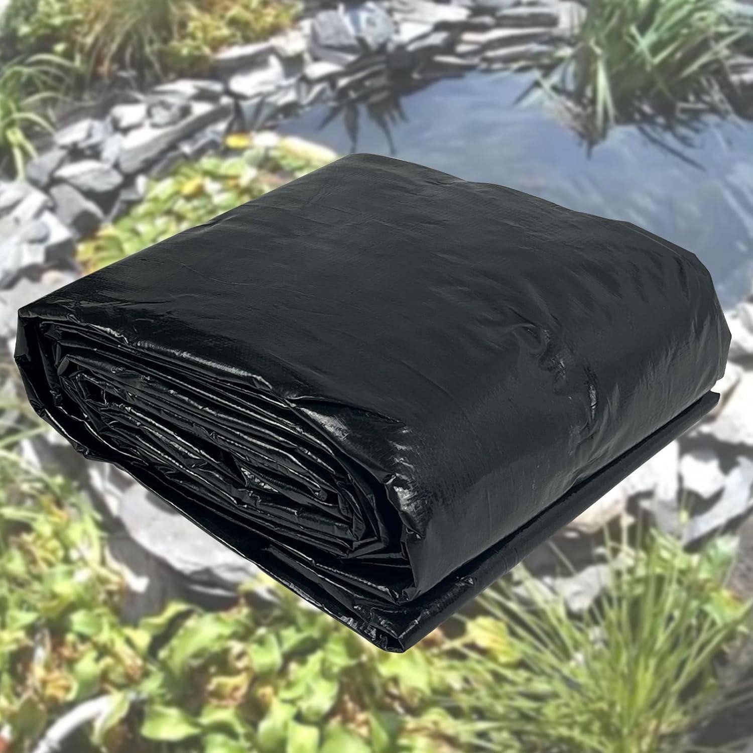 25X25FT Reinforced large PE pond liner