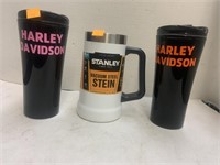 Harley-Davidson Cups & Stanley Vacuum Stein
