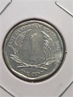 2002 East Caribbean States coin