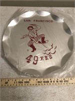 San Francisco 49ers Metal Tray