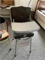 Vintage MCM Childs High Chair