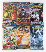 (6) X SEALED POKEMON CARD PACKS