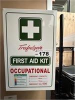 Wall Mounted First Aid Cabinet & Contents