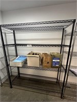 4 Tier Adjustable Storage Rack Approx 1.5m x 400mm