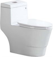 One Piece Toilet  Soft Close Seat  Chair Height