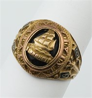 10KYG 1946 High School Class Ring