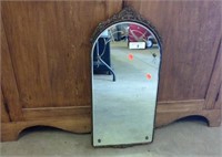 Etched Ornate Wall Mirror 28 X12