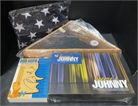 Bob Hope, Johnny Carson DVD Sets, Flag Display.