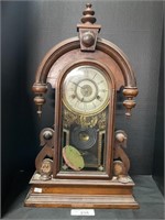 19th C New Haven Oak Shelf Clock.