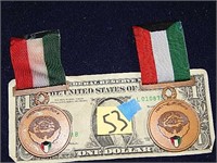 2ct Liberation of Kuwait Campaign Medal