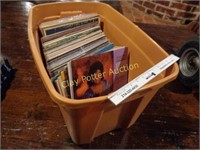 Large Tote FULL of Record Albums