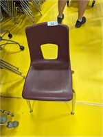 (60) Plastic Student Chairs