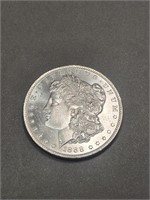 1888- O Morgan Silver Dollar UNC