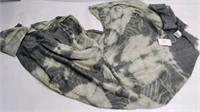 Olive Tie-Dye Long Cover Up With Tags