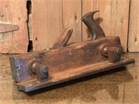 Primitive Hand Crafted Wood Plow Plane