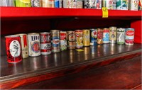 Variety of 15 Beer Cans