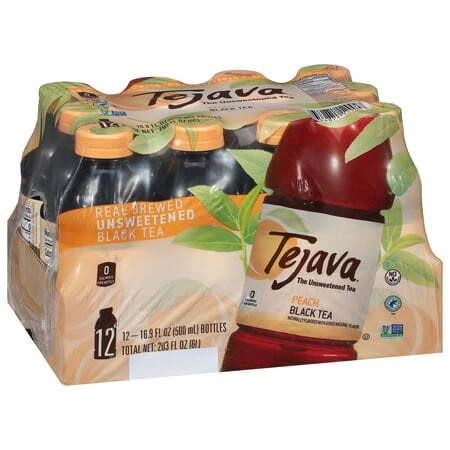 12PACK TEJAVA PEACH BLACK TEA