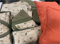 QUEEN BED COVERINGS SET/ INSULATED BLANKET
