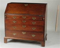 Chippendale Mahogany Slant Front Desk