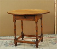 American Oval Top Queen Anne Tavern Table