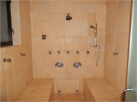 Steam Shower System With Shower Controls