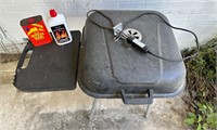 Charcoal Grill and Accessories Lot
