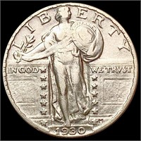 1930 Standing Liberty Quarter NEARLY UNCIRCULATED