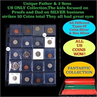 Unique Father & 2 Sons US ONLY Collection,The kids