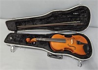 Frederick A Strobel Violin & Case Musical