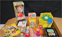 Treasure Box Filled w Vintage Toys - Cabbage Patch