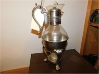 F. B. Rogers Pewter Carafe Pitcher
