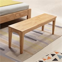 Bed End Bench  Natural Wood (Kitchen Use)