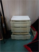 3 drawer stand great for extra storage approx 25