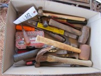 Assorted Tools- hammers, screwdrivers, pliers