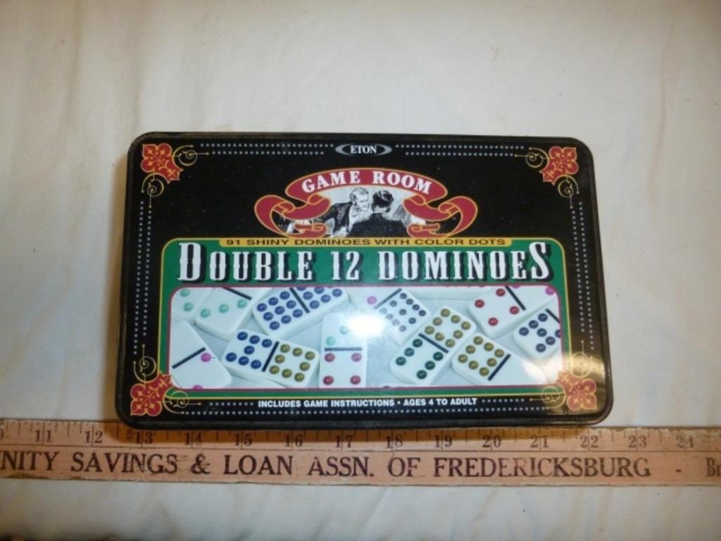 Eton Game Room Double 12 Dominoes - NEW