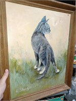 Signed Cat Picture