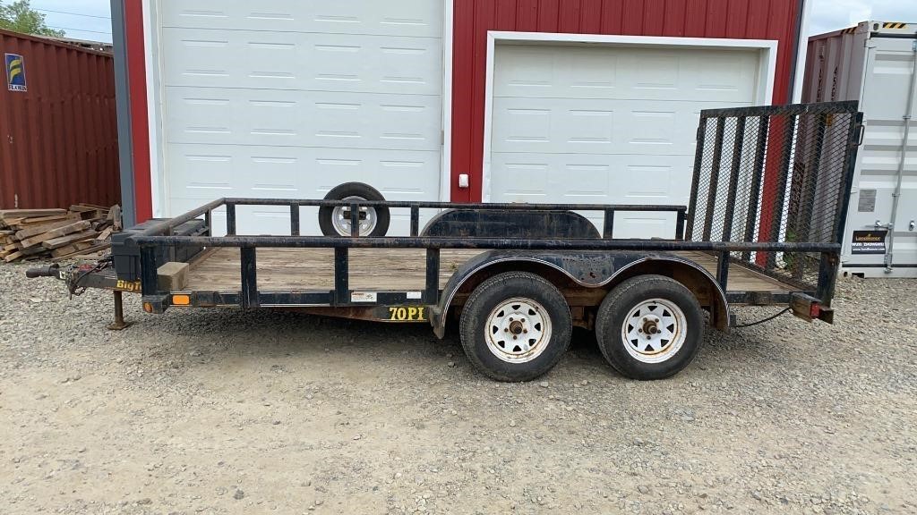 Big Tex 14’ x 7’ Dual Axel Utility Trailer