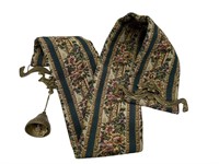 Victorian Style Butlers Servant Tapestry Bell Pull