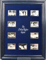 Bill of Rights Ingots with display Box (10) 1oz St