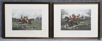 Fores's Hunting Sketches Plate 1 & 2