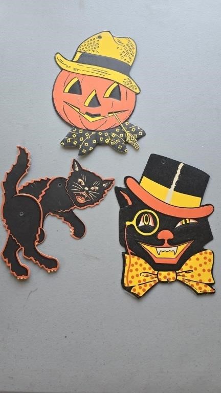 Vintage Halloween 
Black Cat H. E. Luhrs